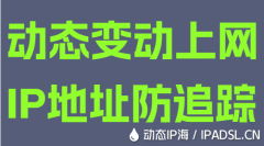 動態變動上網IP地址防追蹤
