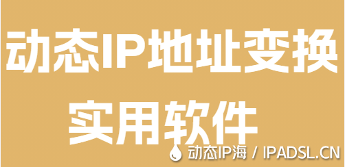 動態(tài)IP地址變換實用軟件
