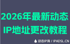 2026年最新動態IP地址更改教程